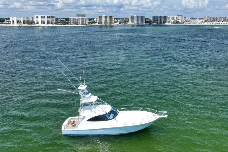 Contagious Habit Yacht Photos Pics 2016 Viking 52 Sport Tower- CONTAGIOUS HABIT- Profile