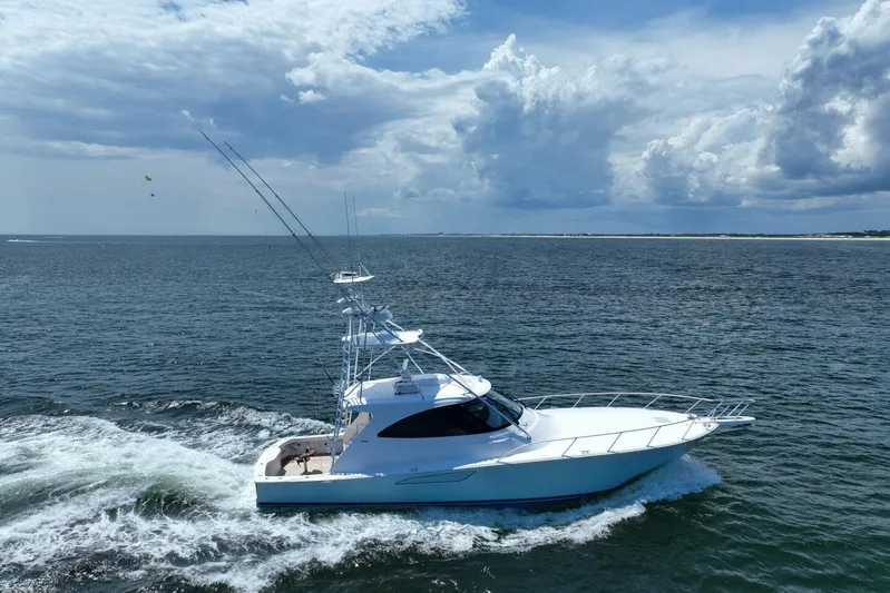 Contagious Habit Yacht Photos Pics 2016 Viking 52 Sport Tower- CONTAGIOUS HABIT- Profile