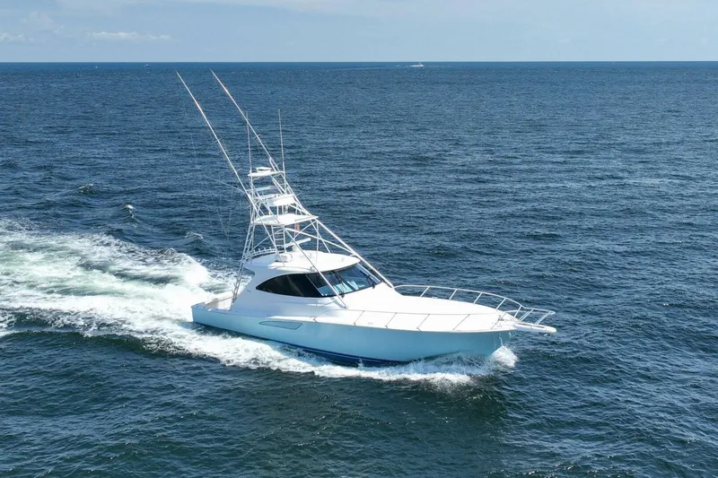 Contagious Habit Yacht Photos Pics 2016 Viking 52 Sport Tower- CONTAGIOUS HABIT- Profile