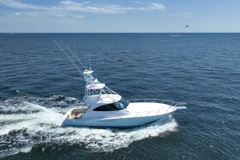 Contagious Habit Yacht Photos Pics 2016 Viking 52 Sport Tower- CONTAGIOUS HABIT- Profile