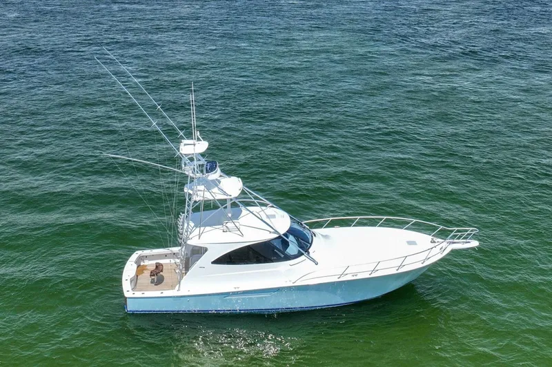 Contagious Habit Yacht Photos Pics 2016 Viking 52 Sport Tower- CONTAGIOUS HABIT- Profile