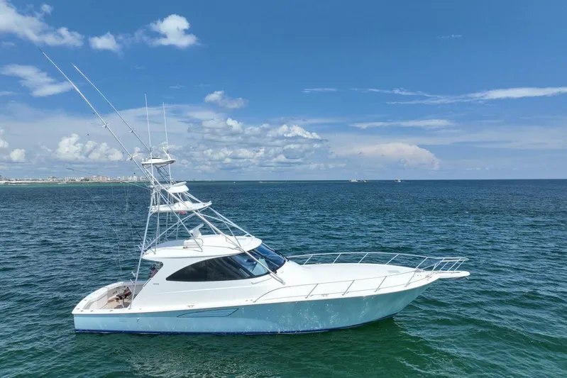 Contagious Habit Yacht Photos Pics 2016 Viking 52 Sport Tower- CONTAGIOUS HABIT- Profile