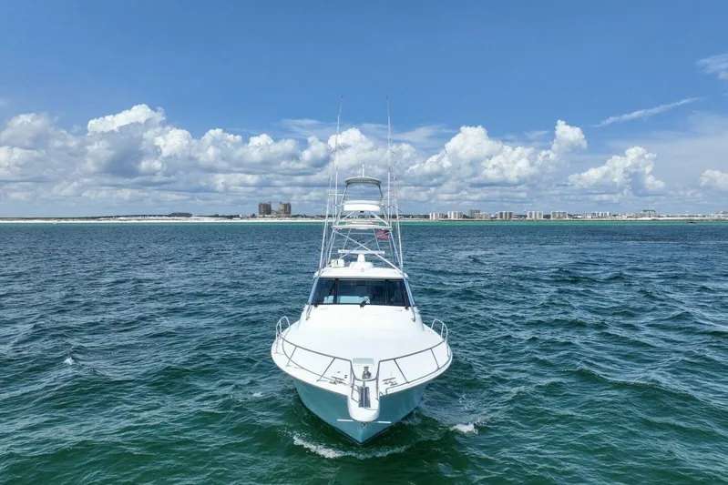 Contagious Habit Yacht Photos Pics 2016 Viking 52 Sport Tower- CONTAGIOUS HABIT- Bow