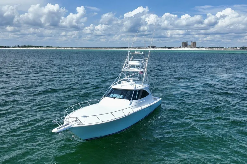 Contagious Habit Yacht Photos Pics 2016 Viking 52 Sport Tower- CONTAGIOUS HABIT- Profile