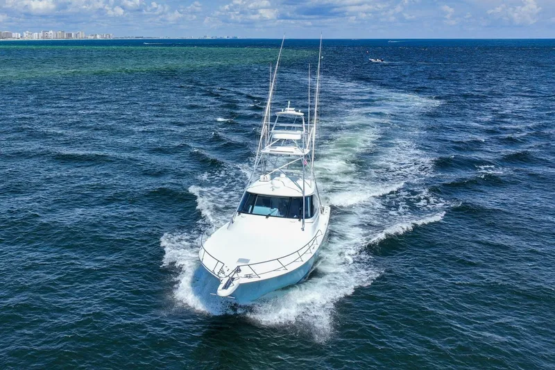 Contagious Habit Yacht Photos Pics 2016 Viking 52 Sport Tower- CONTAGIOUS HABIT- Profile