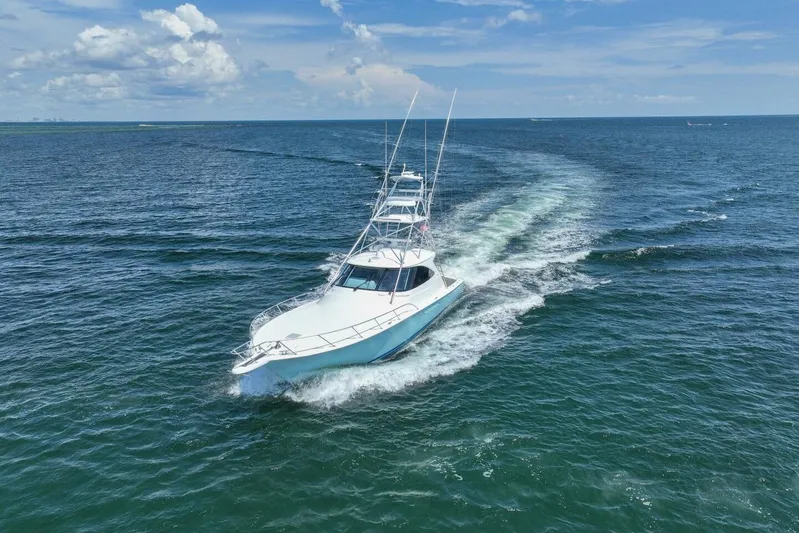 Contagious Habit Yacht Photos Pics 2016 Viking 52 Sport Tower- CONTAGIOUS HABIT- Profile