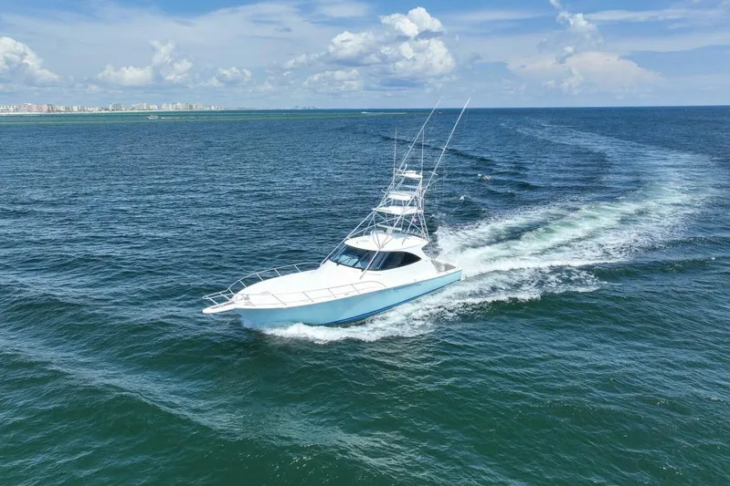 Contagious Habit Yacht Photos Pics 2016 Viking 52 Sport Tower- CONTAGIOUS HABIT- Profile