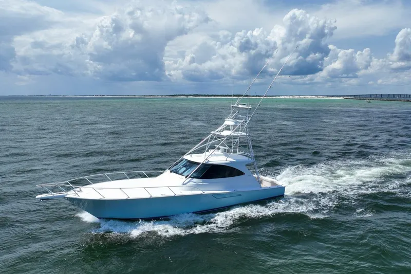 Contagious Habit Yacht Photos Pics 2016 Viking 52 Sport Tower- CONTAGIOUS HABIT- Profile