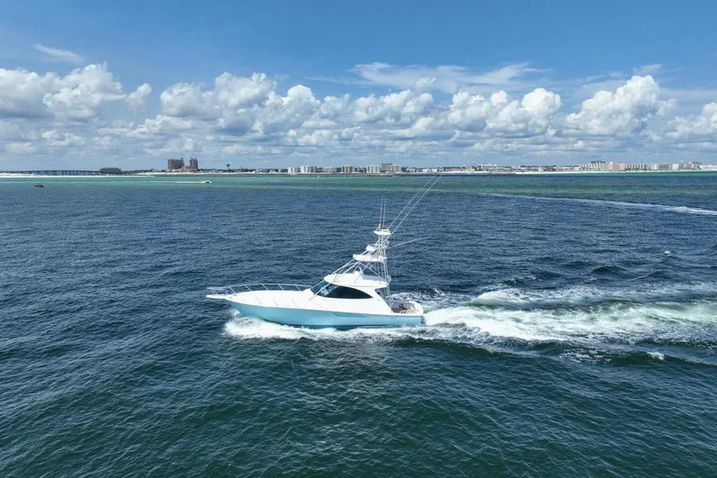 Contagious Habit Yacht Photos Pics 2016 Viking 52 Sport Tower- CONTAGIOUS HABIT- Profile