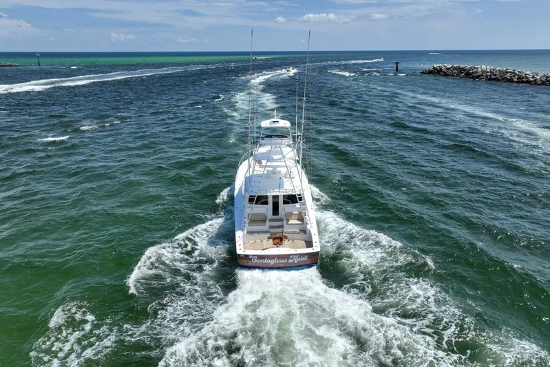 Contagious Habit Yacht Photos Pics 2016 Viking 52 Sport Tower- CONTAGIOUS HABIT- Profile