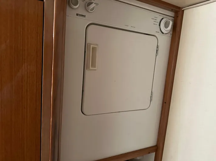  Yacht Photos Pics Built-in dryer unit on a 2004 Viking 52 Convertible yacht.