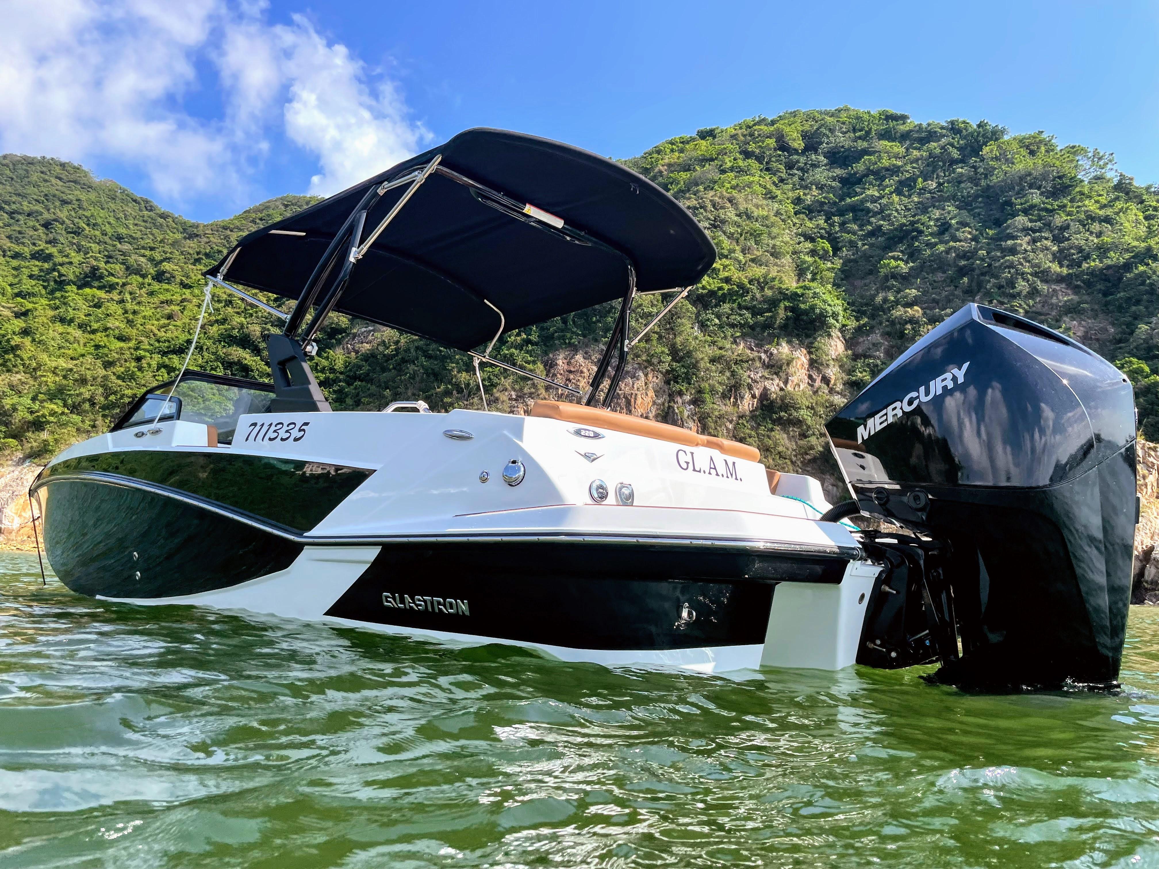 Petrol used Glastron Gtd220 power boats for sale