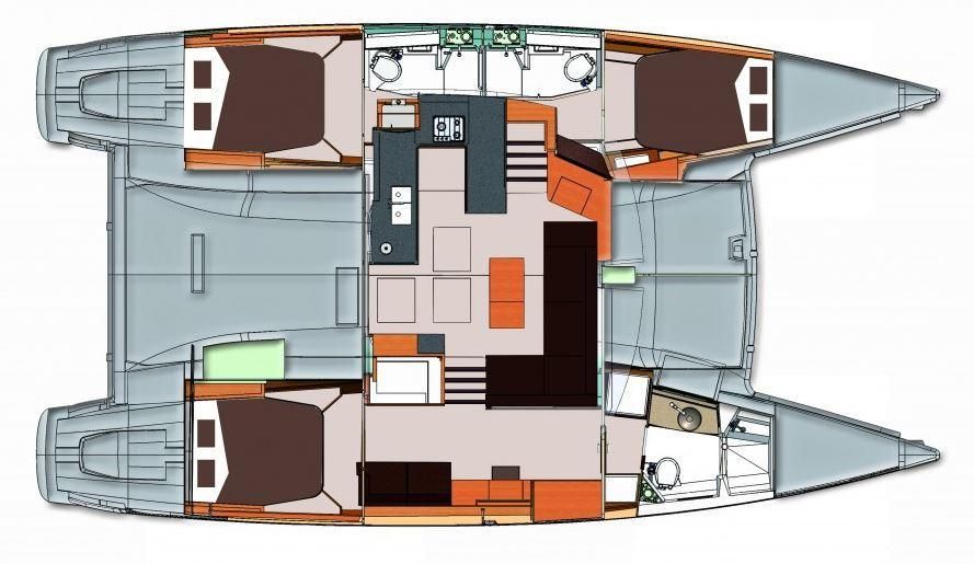 2015 Fountaine Pajot Helia 44
