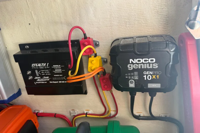  Yacht Photos Pics NOCO Genius GENPRO 10X1 charger and Stealth I system in Calcutta 263, 2019 model.