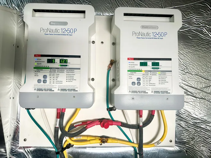  Yacht Photos Pics ProNautic 12-50P battery chargers in 2016 Cruisers Yachts Cantius 45.