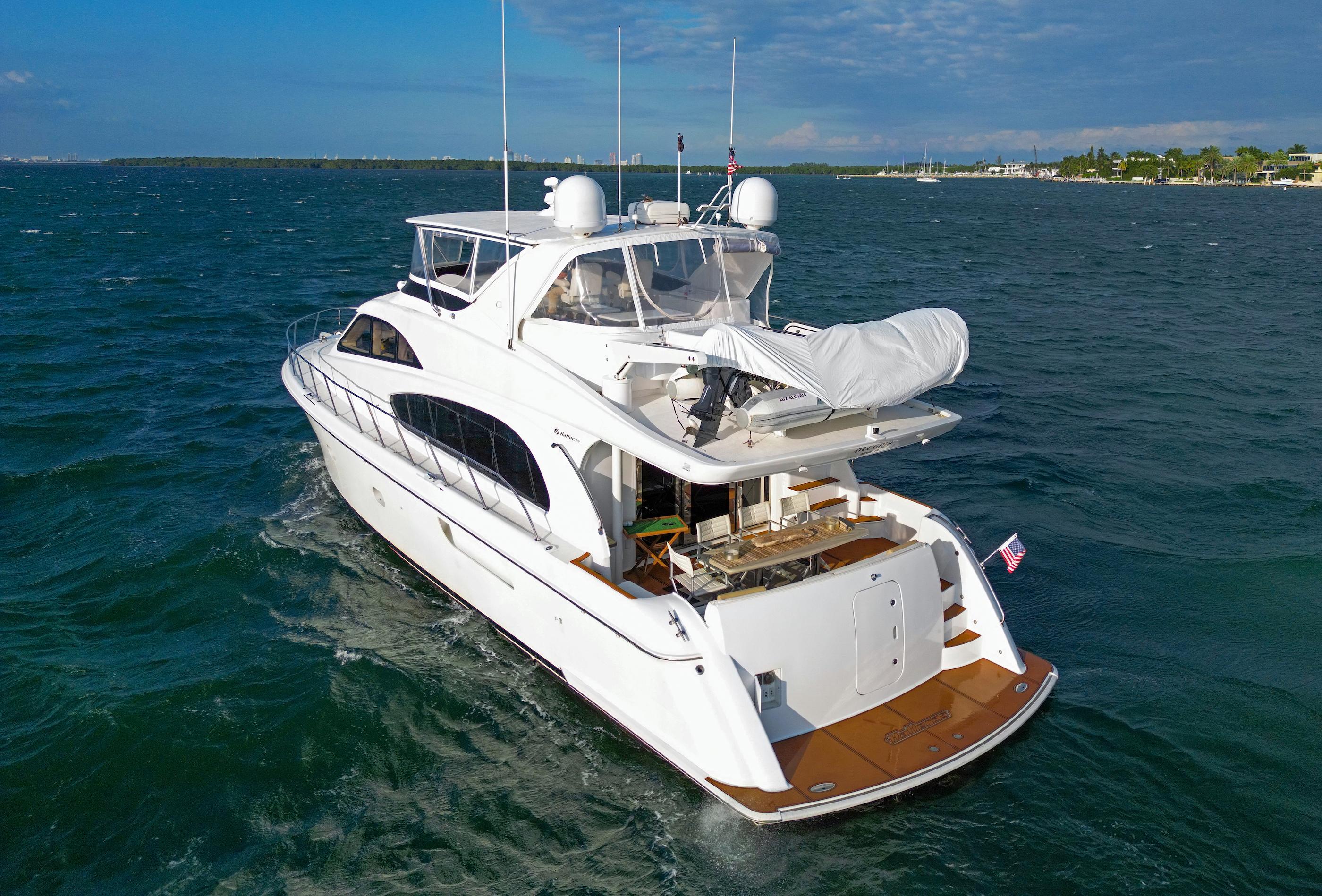 2007 hatteras 64 motor yacht