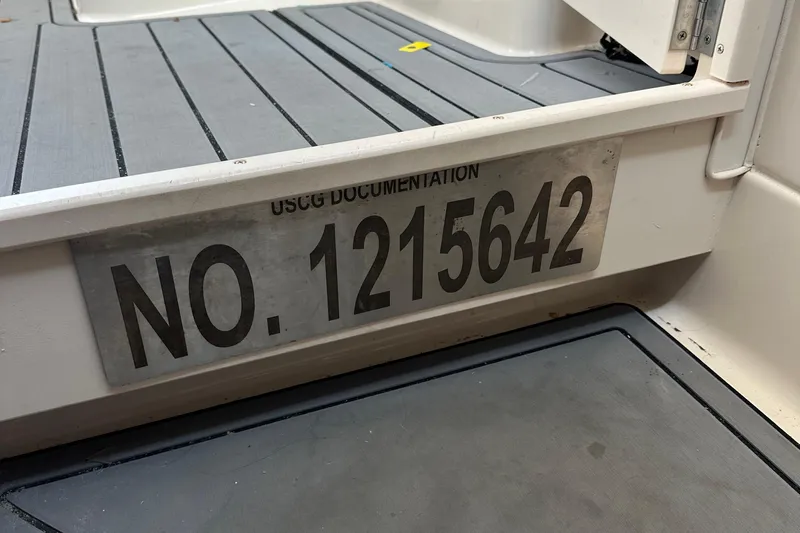 Triple Threat Yacht Photos Pics 2008 Grady-White Express 330 boat with USCG documentation number 1215642.