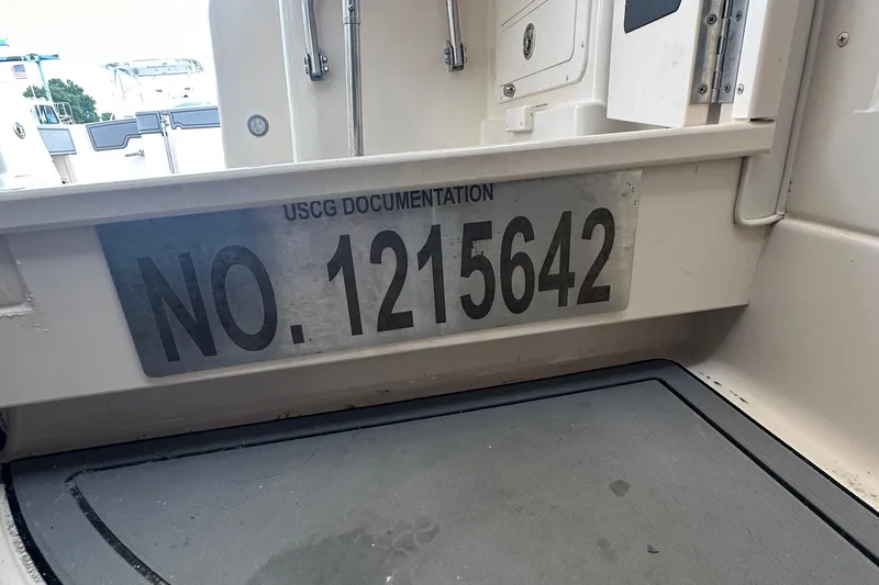 Triple Threat Yacht Photos Pics 2008 Grady-White Express 330 boat with USCG documentation number 1215642.