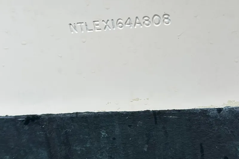 Triple Threat Yacht Photos Pics Hull identification number on 2008 Grady-White Express 330 boat.