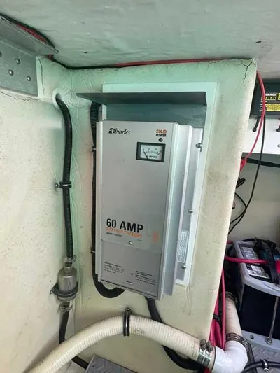  Yacht Photos Pics 60 AMP battery charger in a 2003 Formula 37 PC boat.
