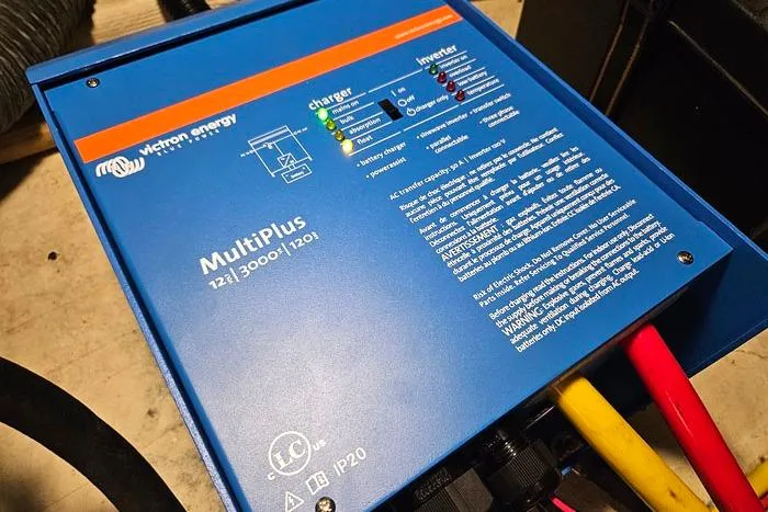  Yacht Photos Pics Victron Energy MultiPlus inverter charger in a 2006 Cruisers Yachts 455 Express Motoryacht.