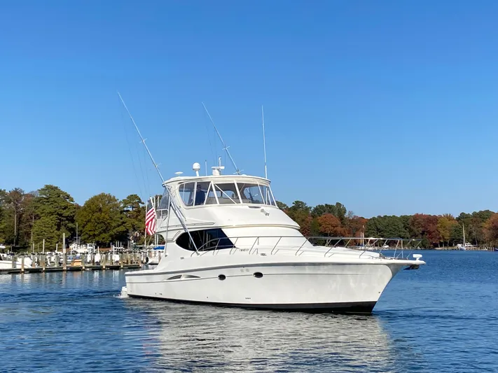 Reelaxing Yacht Photos Pics 2006 Silverton Yacht 50 Convertible
