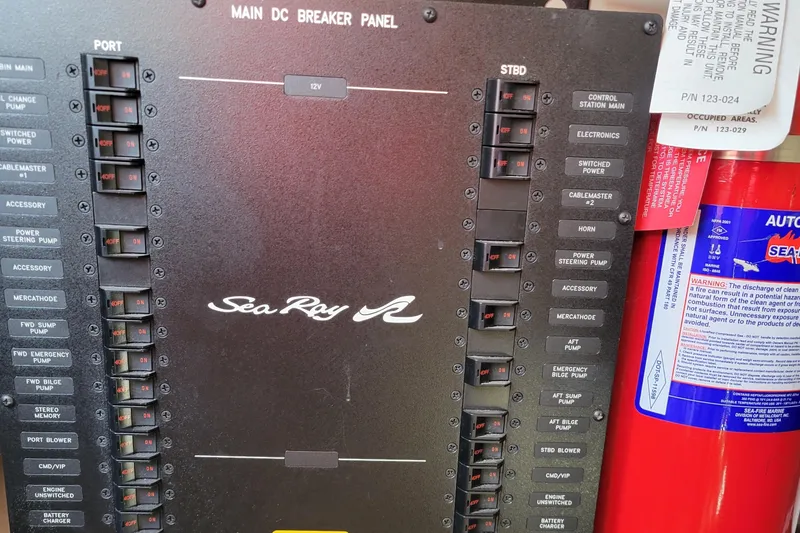  Yacht Photos Pics Main DC Breaker Panel