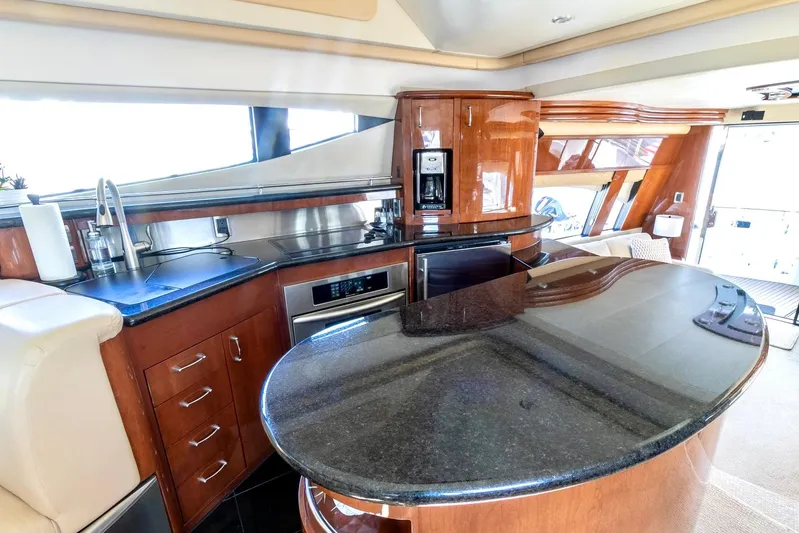 Contagious II Yacht Photos Pics Galley