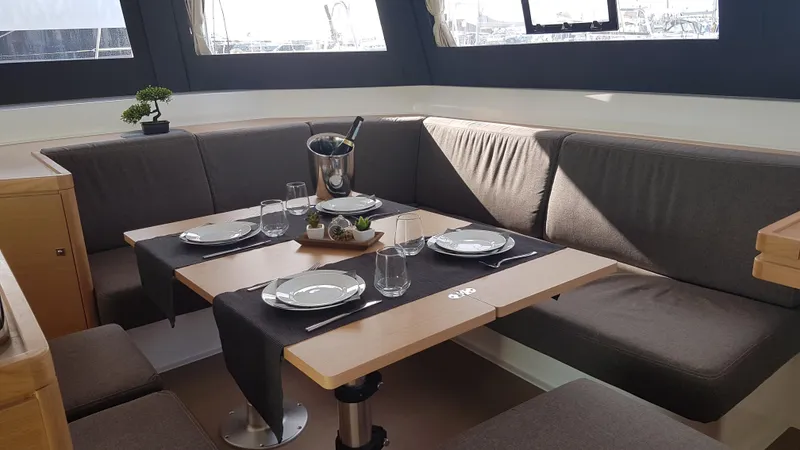  Yacht Photos Pics Dufour 48 catamaran - Dream Sea Yachting