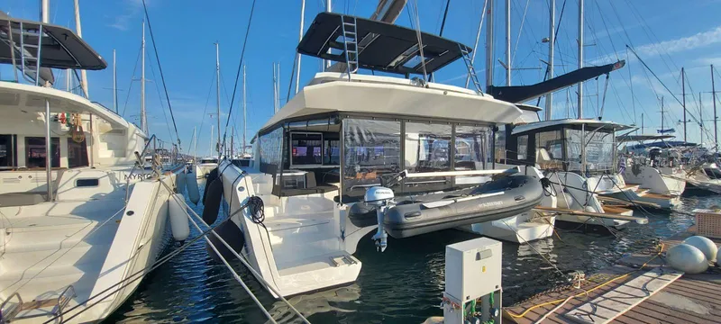  Yacht Photos Pics Dufour 48 catamaran - Dream Sea Yachting