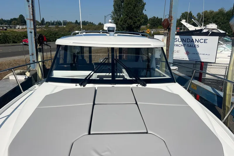  Yacht Photos Pics 2023 Jeanneau NC Weekender 1095 boat at Sundance Yacht Sales dock.