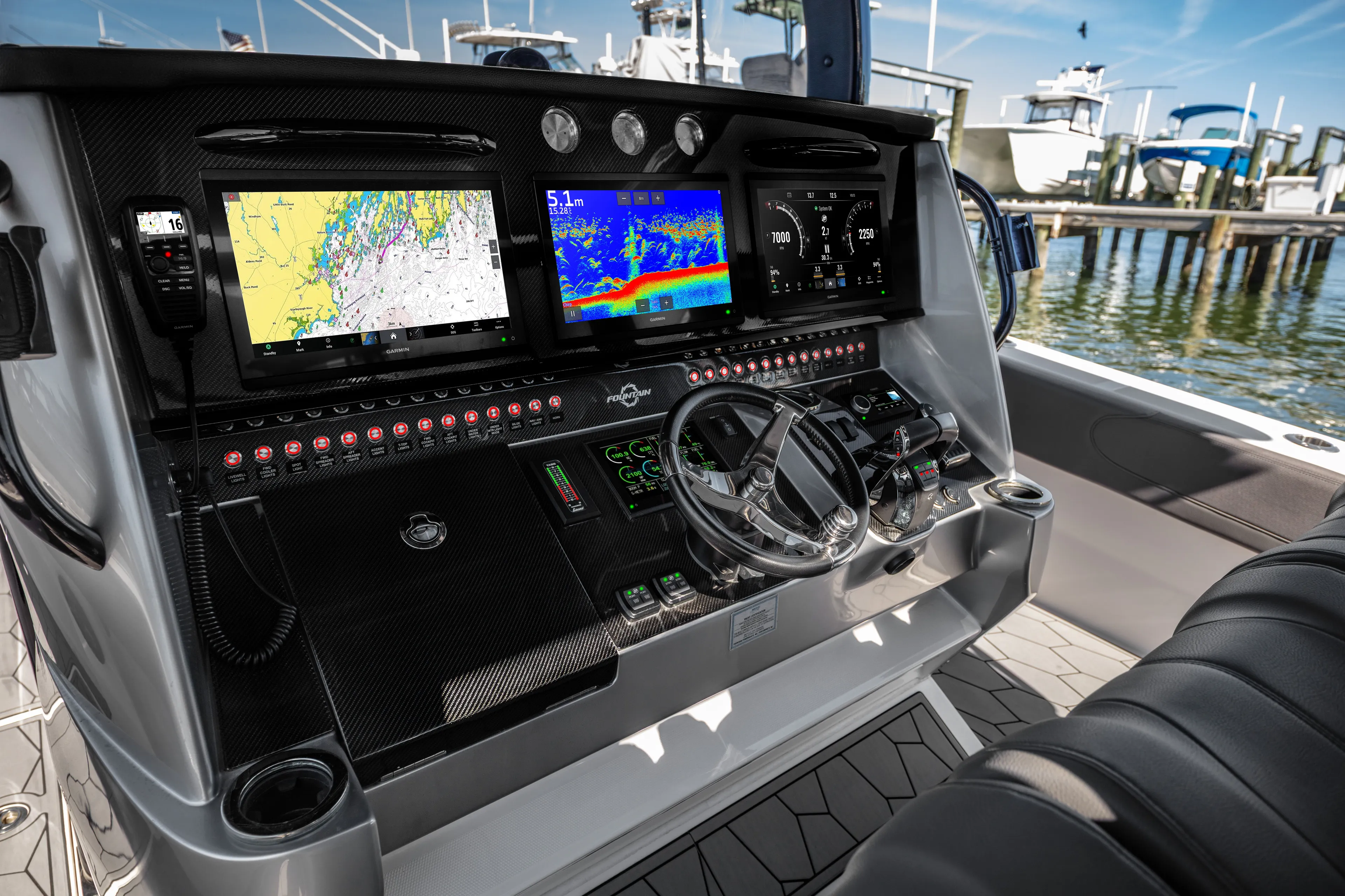  Yacht Photos Pics 2022 Fountain 43 NX Legasea Marine