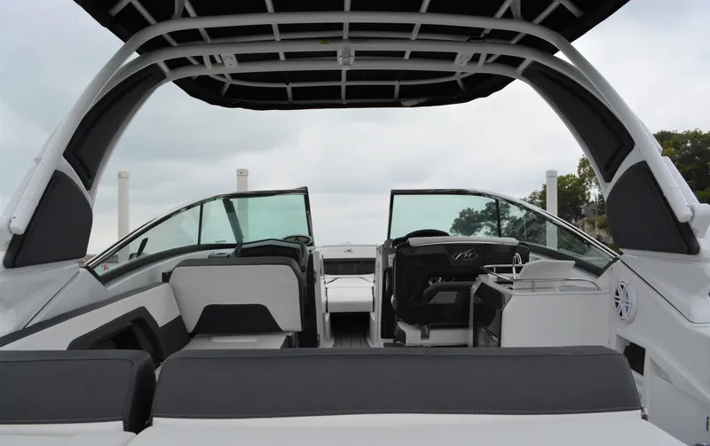  Yacht Photos Pics Interior view of 2023 Monterey 305SS Super Sport boat.