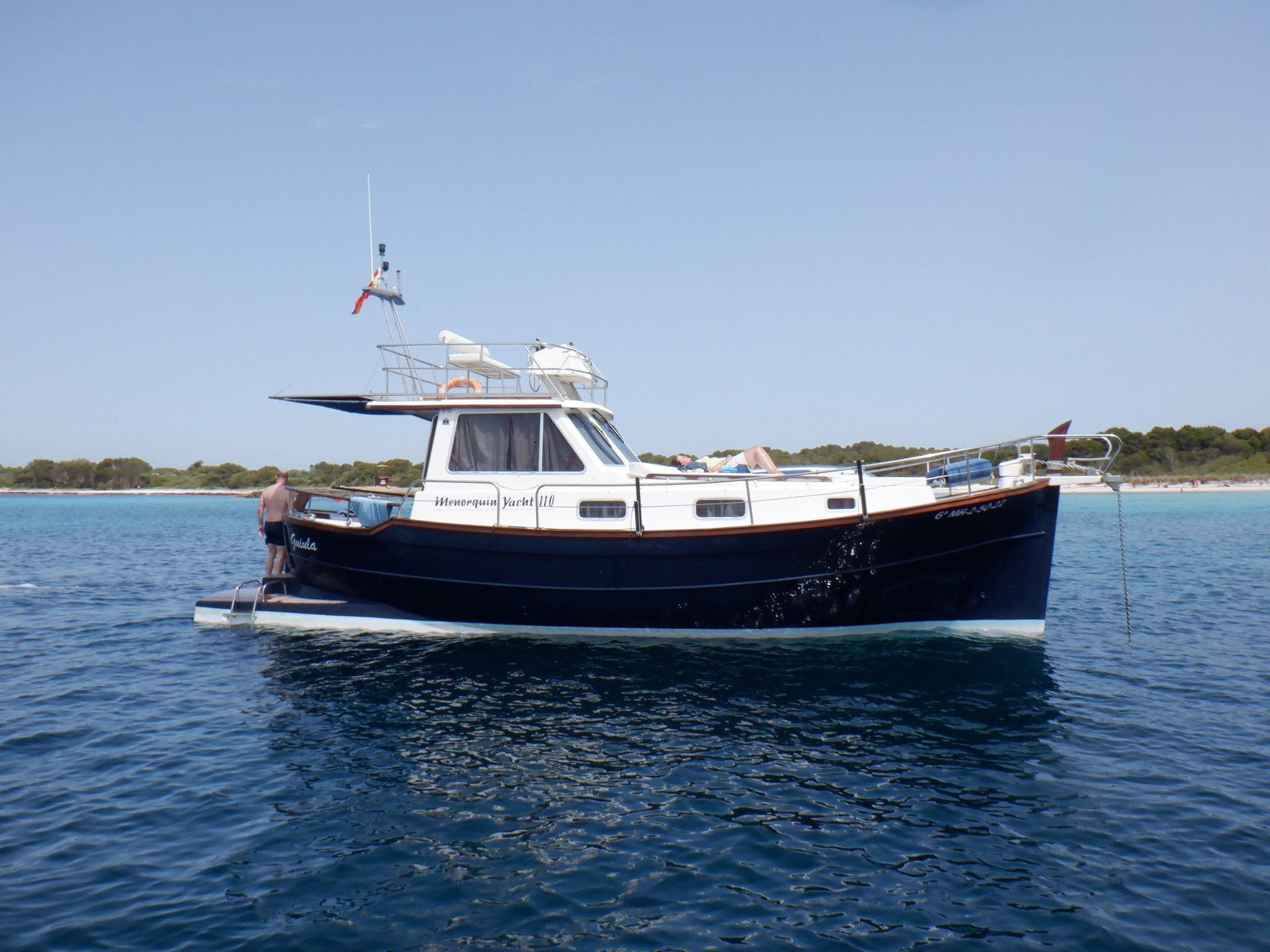 2000 Menorquin 110 fly