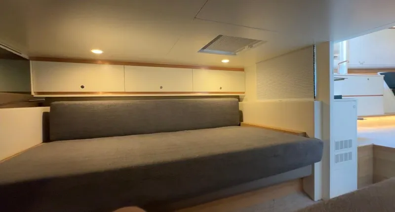 Eva Yacht Photos Pics Modern interior of 2022 Van der Valk Waterdream California 52 yacht with sleek design.