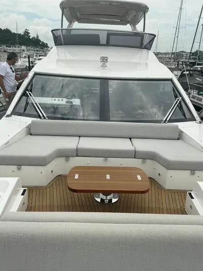 Asia 3 Yacht Photos Pics 2019 Azimut 60 yacht with sleek design, spacious deck, and luxurious seating.