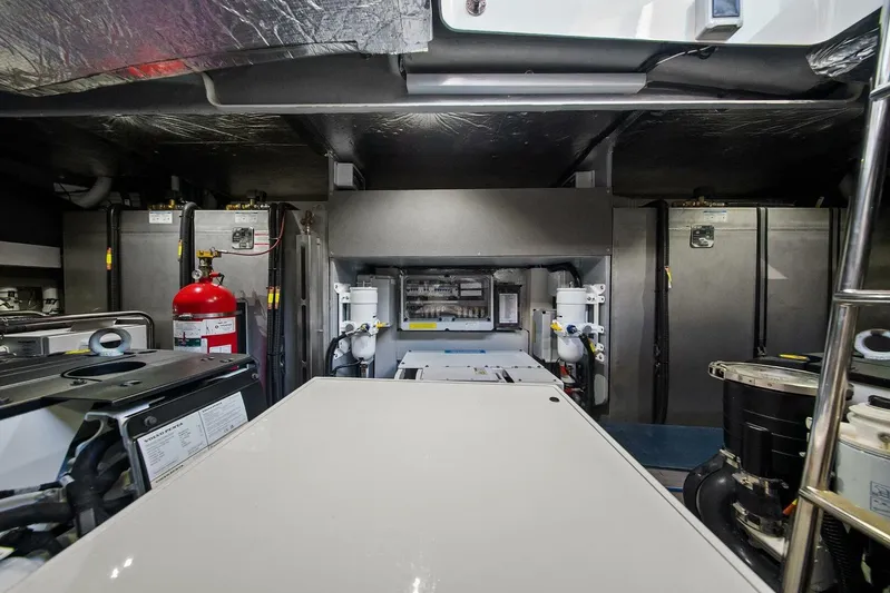 T'nt' IV Yacht Photos Pics 2025 Absolute 48 Navetta - Engine Room