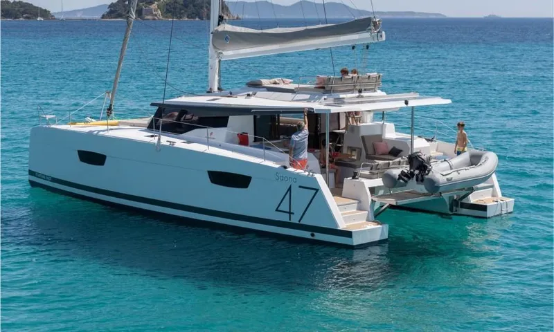 Wanderlust Yacht Photos Pics Manufacturer Provided Image: Manufacturer Provided Image: Fountaine Pajot Saona 47