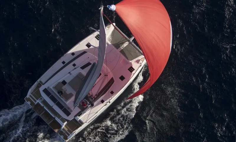 Wanderlust Yacht Photos Pics Manufacturer Provided Image: Manufacturer Provided Image: Fountaine Pajot Saona 47 Sails