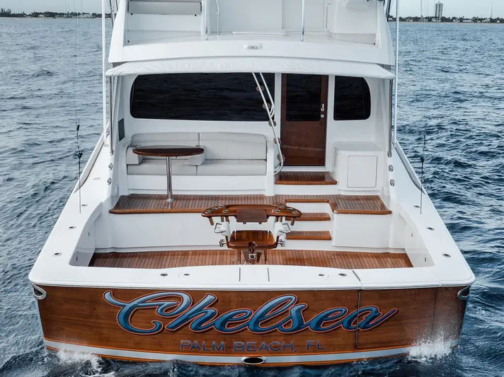 Chelsea Yacht Photos Pics Viking 72 Skybridge Chelsea - Cockpit