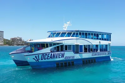 Custom Semi Sub Power Catamaran