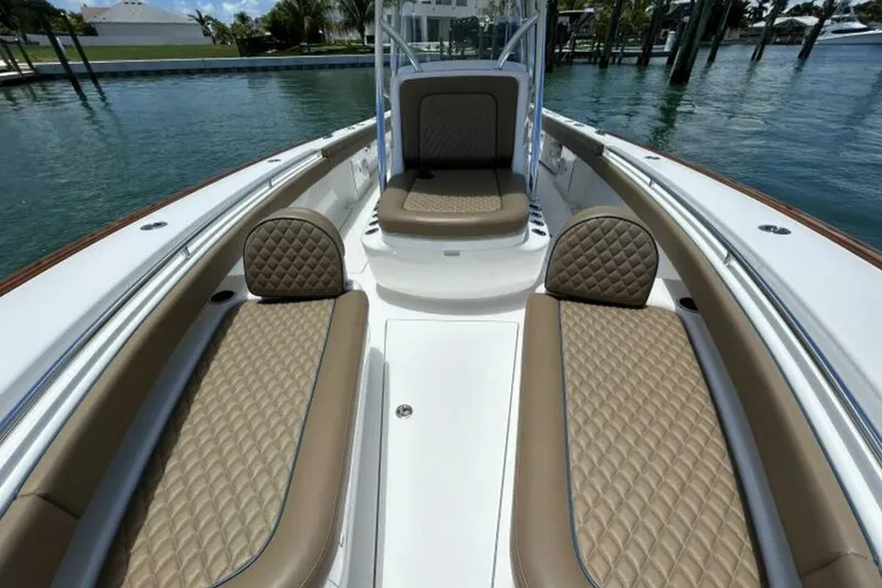 On Mute Yacht Photos Pics 2021 Valhalla Boatworks V-33 Center Console