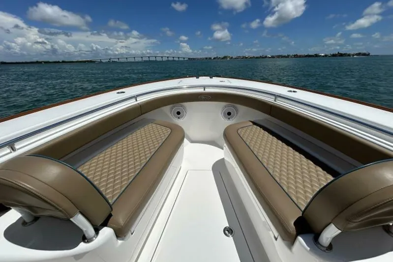 On Mute Yacht Photos Pics 2021 Valhalla Boatworks V-33 Center Console