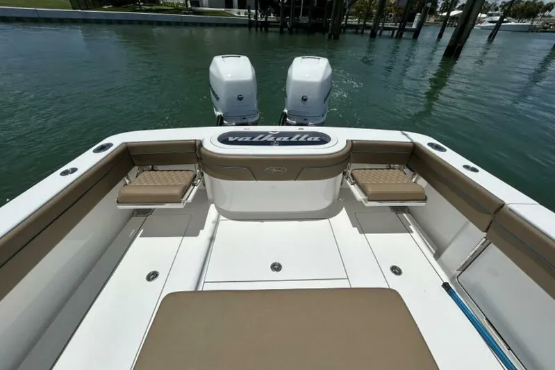 On Mute Yacht Photos Pics 2021 Valhalla Boatworks V-33 Center Console