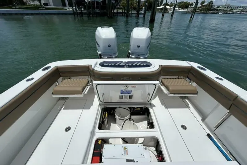 On Mute Yacht Photos Pics 2021 Valhalla Boatworks V-33 Center Console