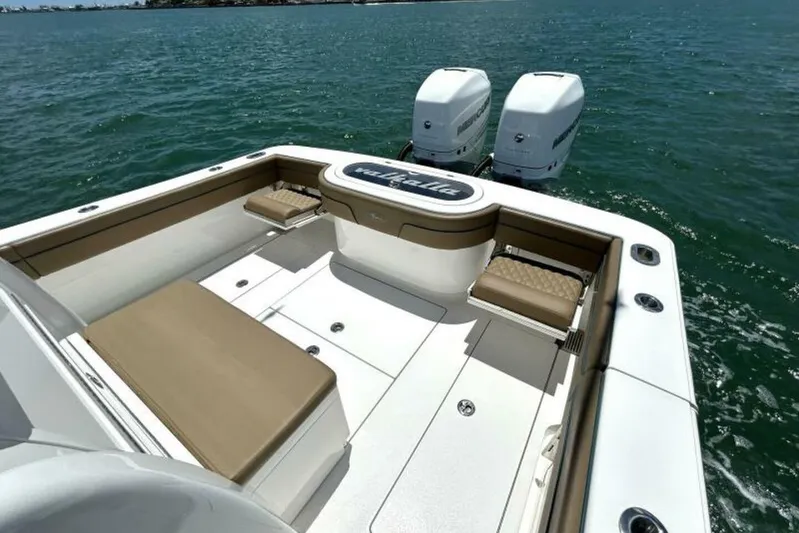 On Mute Yacht Photos Pics 2021 Valhalla Boatworks V-33 Center Console