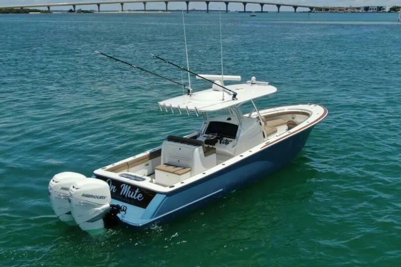 On Mute Yacht Photos Pics 2021 Valhalla Boatworks V-33 Center Console