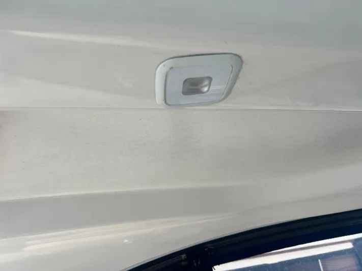 Desert Dream Yacht Photos Pics Ceiling light fixture on a 2007 Sea Ray 40 Sundancer boat.