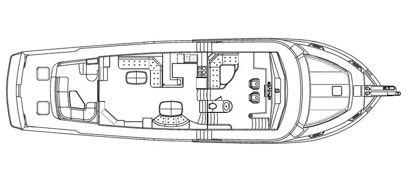 Perseus Yacht Photos Pics Fleming 75 Layout - Main deck