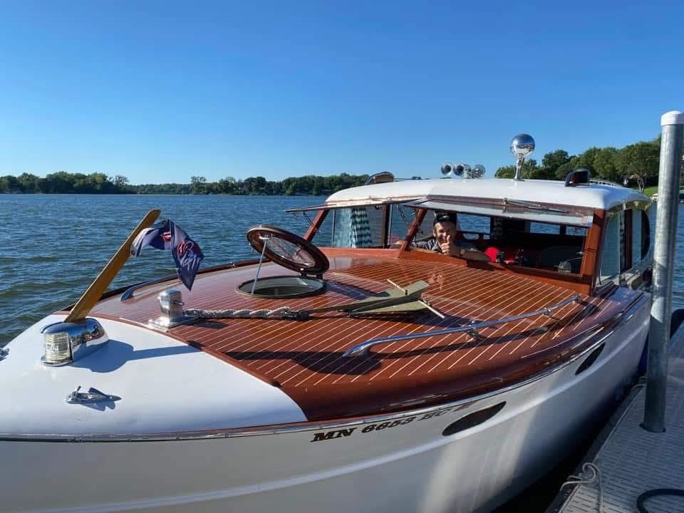 THE CRAFT 54° I've come into the possession of a 54' 1959 Chris Craft and